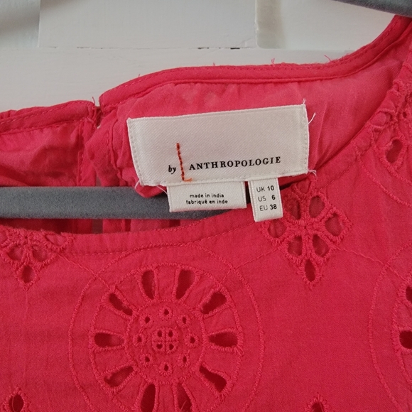 Anthropologie Dani Eyelet Lace Dress - Picture 8 of 9